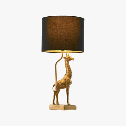 Candeeiro de Mesa Girafa Dourada WILD LIGHT - Gato Preto