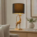 Candeeiro de Mesa Girafa Dourada WILD LIGHT - Gato Preto