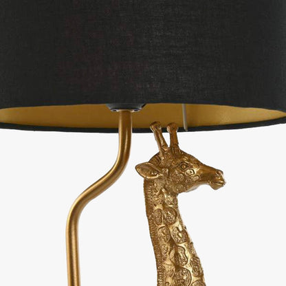 Candeeiro de Mesa Girafa Dourada WILD LIGHT - Gato Preto