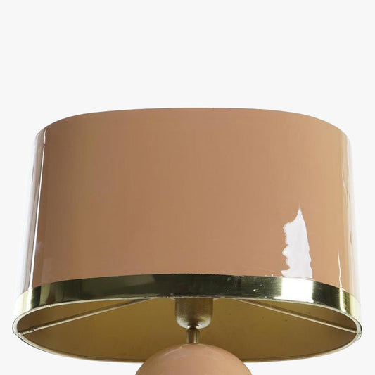 Candeeiro de Mesa Lacado Rosa 52 cm LUMINA - Gato Preto