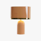 Candeeiro de Mesa Lacado Rosa 52 cm LUMINA - Gato Preto
