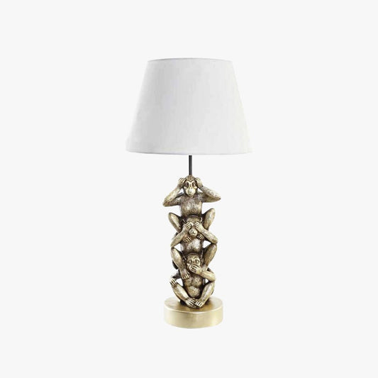 Candeeiro de Mesa Macacos WILD LIGHT - Gato Preto