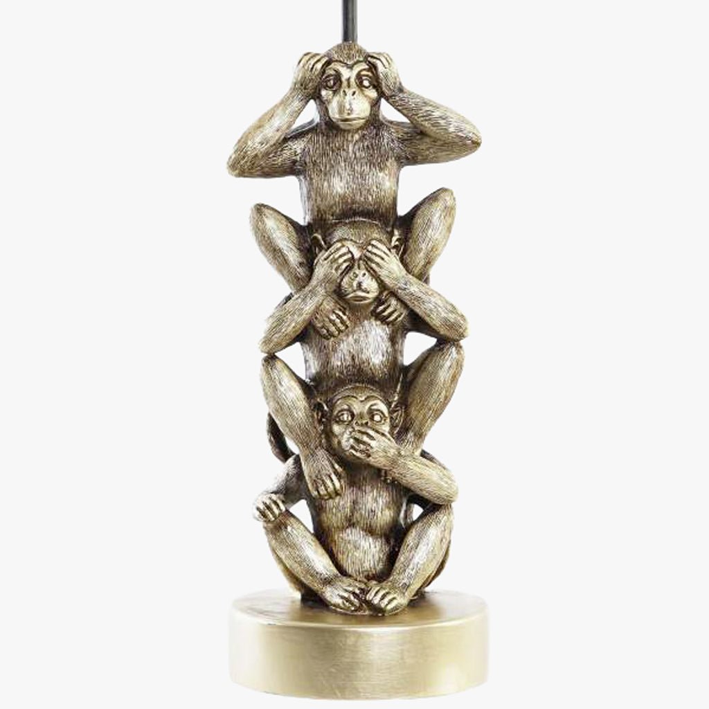 Candeeiro de Mesa Macacos WILD LIGHT - Gato Preto