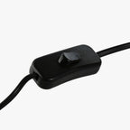 Candeeiro de Mesa Metal Castanho 69 cm ÉPICO - Gato Preto