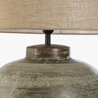 Candeeiro de Mesa Metal Cobre 65 cm ÉPICO - Gato Preto