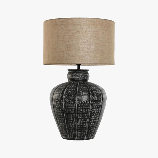 Candeeiro de Mesa Metal Preto 69 cm ÉPICO - Gato Preto