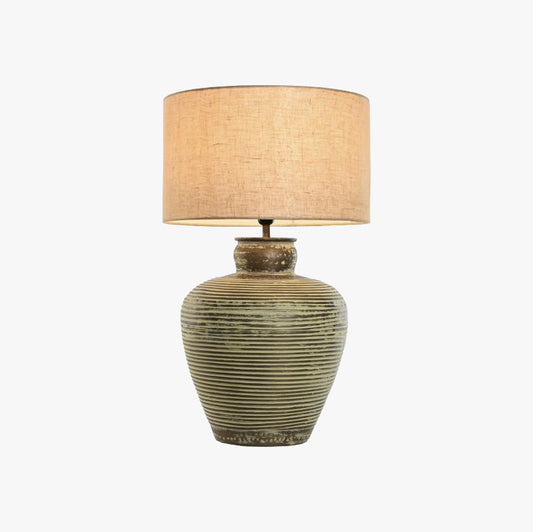 Candeeiro de Mesa Metal Verde 69 cm ÉPICO - Gato Preto