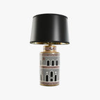 Candeeiro de Mesa Portas 68 cm LUMINA - Gato Preto