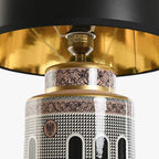 Candeeiro de Mesa Portas 68 cm LUMINA - Gato Preto