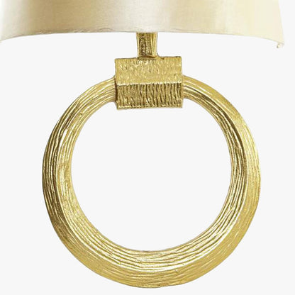 Candeeiro de Parede Dourado LUXE - Gato Preto