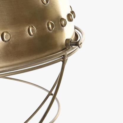 Candeeiro de Teto Bola de Rede Dourado FORGE - Gato Preto