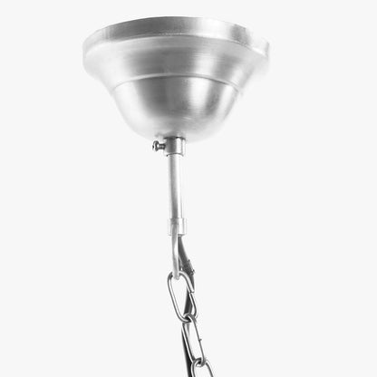 Candeeiro de Teto Bola de Rede Prateado FORGE - Gato Preto