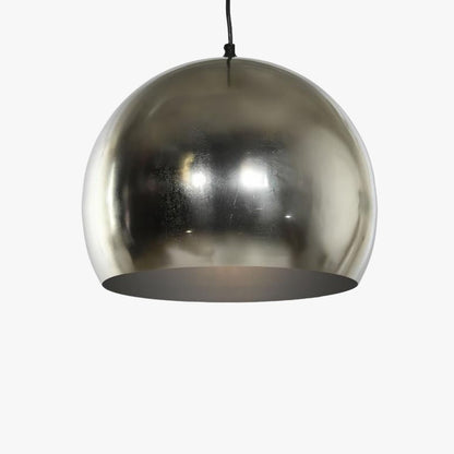 Candeeiro de Teto Bola Prateado ICONIC - Gato Preto