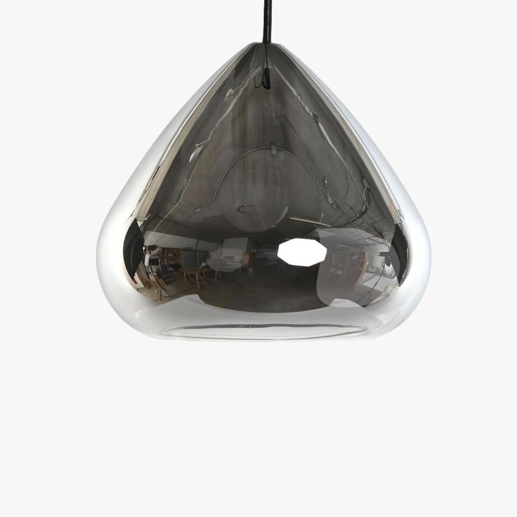 Candeeiro de Teto de Vidro Ogiva ICONIC - Gato Preto