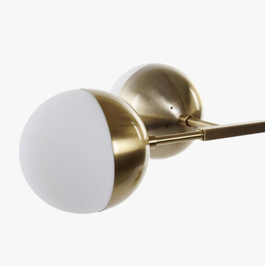 Candeeiro de Teto Esferas Dourado AXIS - Gato Preto