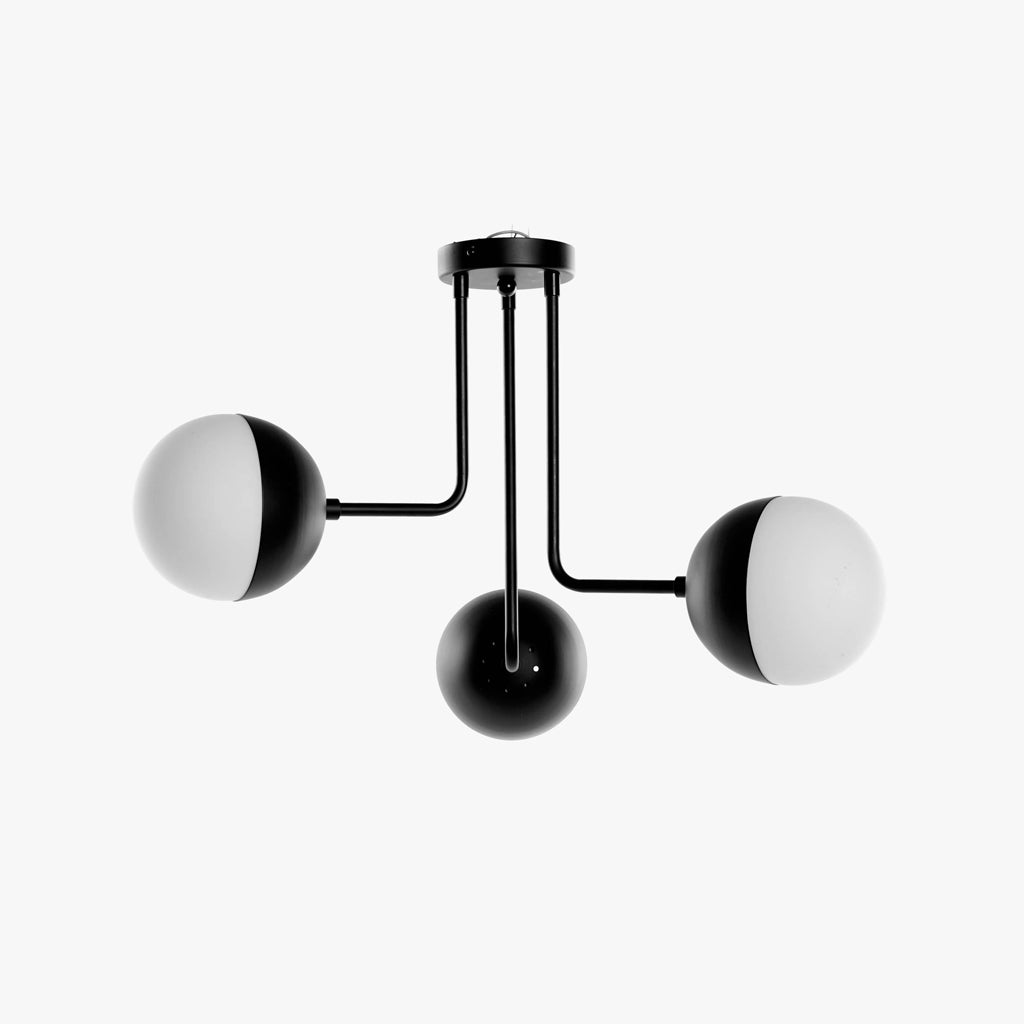 Candeeiro de Teto Esferas Preto AXIS - Gato Preto