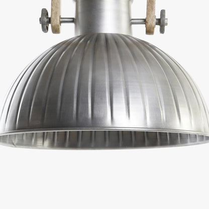 Candeeiro de Teto Ferro e Madeira 41cm FORGE - Gato Preto