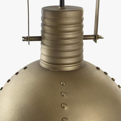 Candeeiro de Teto Metal Dourado FORGE - Gato Preto