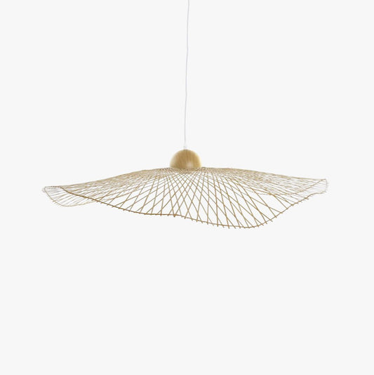 Candeeiro de Teto Orgânico Bambu ICONIC - Gato Preto