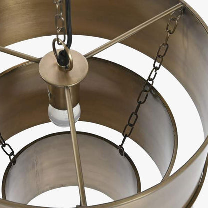 Candeeiro de Teto Triplo Dourado LUXE - Gato Preto