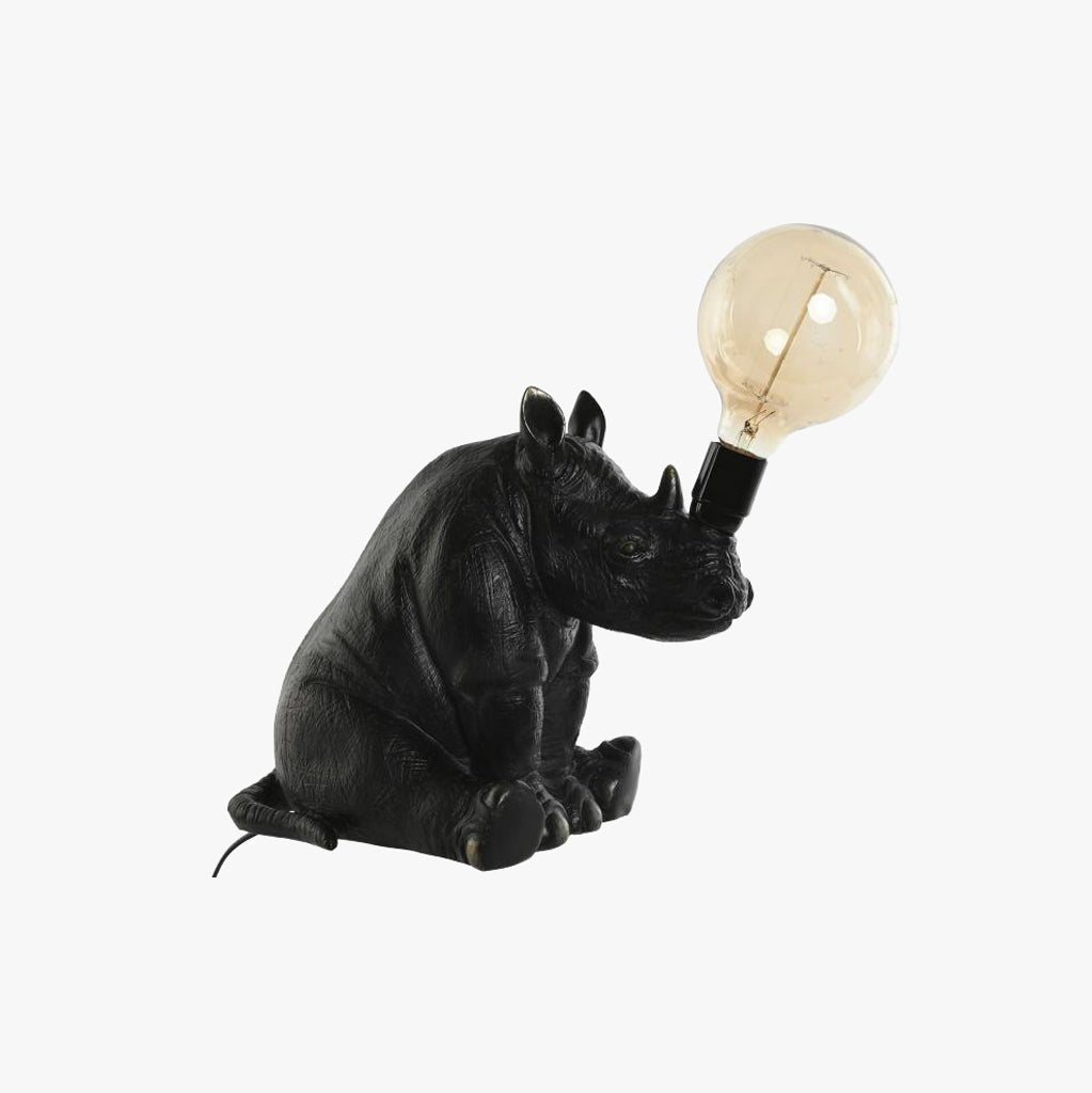 Candeeiro Rinoceronte Preto WILD LIGHT - Gato Preto