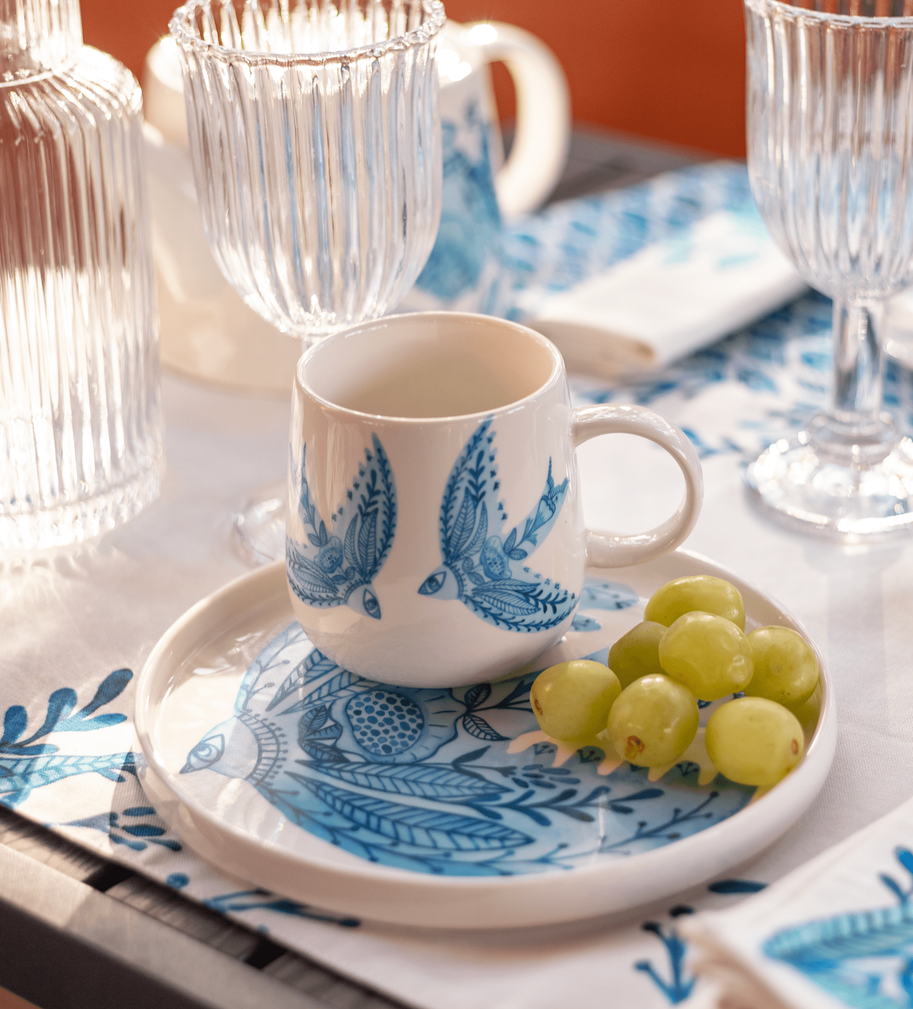 Caneca Bird BLUE BIRD - Gato Preto