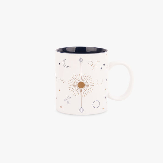 Caneca Branca Sol BRIGHT SKY - Gato Preto