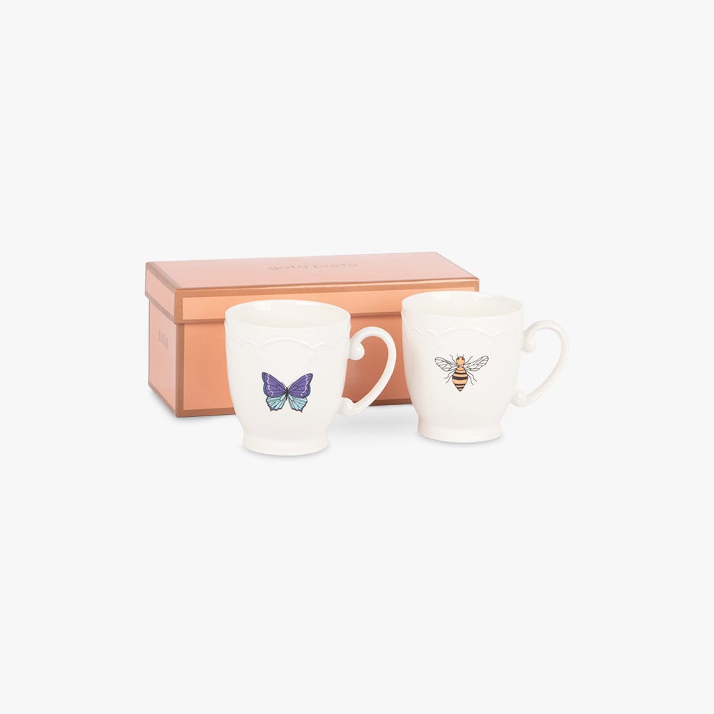 Caneca bugs (conj. 2) MARIE - Gato Preto