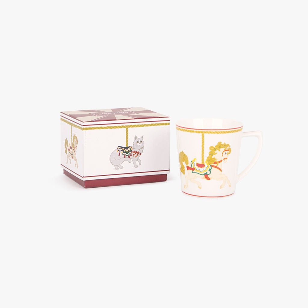 Caneca Cavalo e Cisne CARROSSEL - Gato Preto