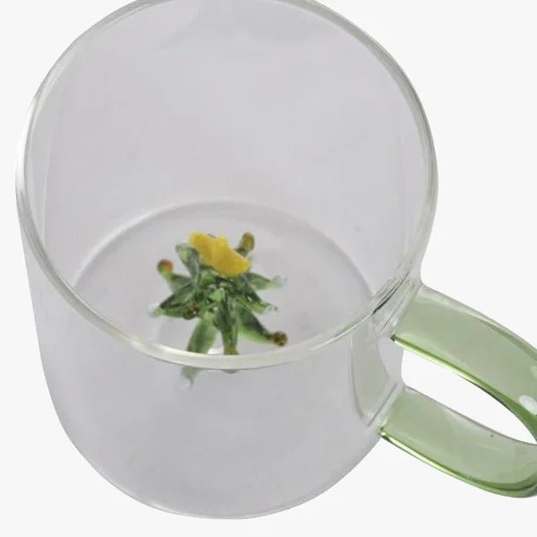 Caneca de vidro sortida 400ml JOYFULL - Gato Preto