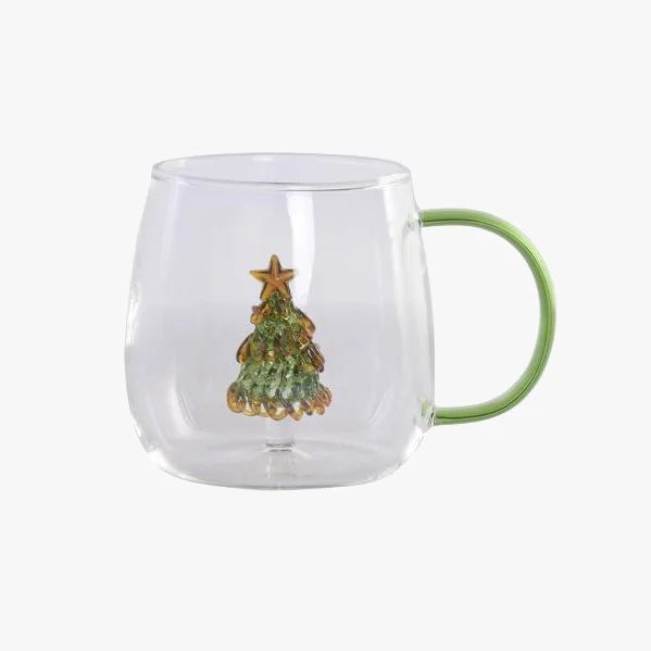 Caneca de vidro sortida 420ml JOYFULL - Gato Preto