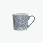 Caneca Mandalas Azul AURORA - Gato Preto