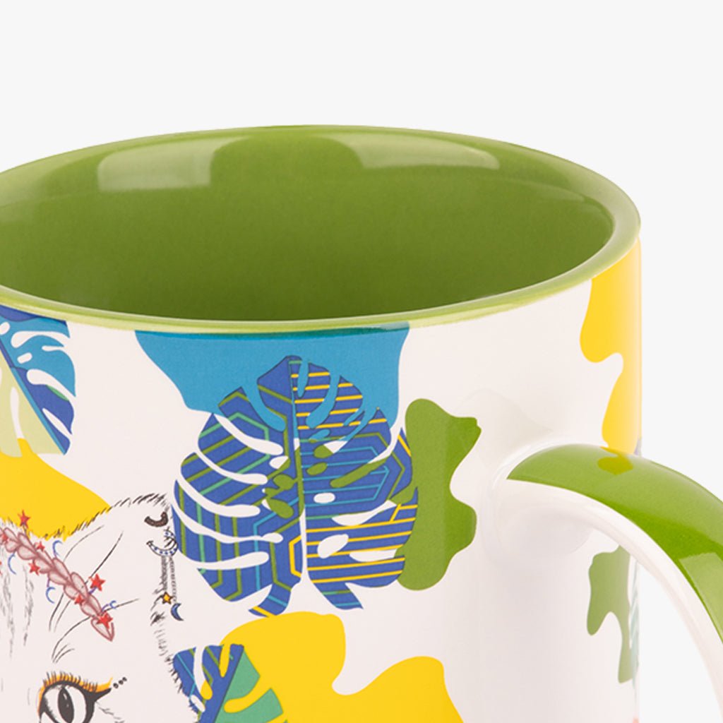 Caneca MBP GATOS DO ROCK - Gato Preto