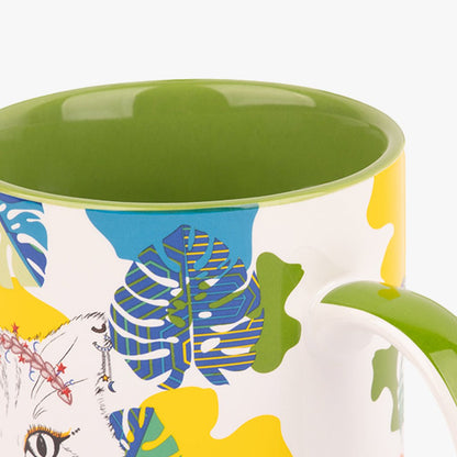 Caneca MBP GATOS DO ROCK - Gato Preto