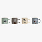 Caneca Sortido de 4 BEST DAD - Gato Preto