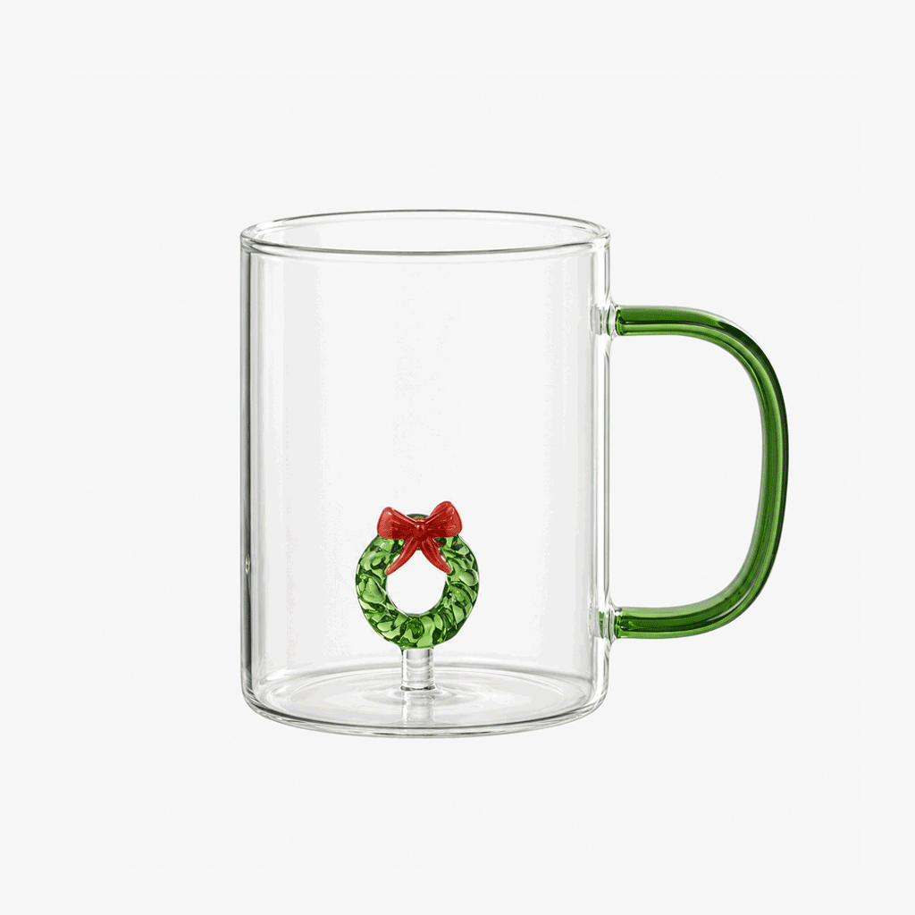 Caneca de vidro sortida 400ml JOYFULL