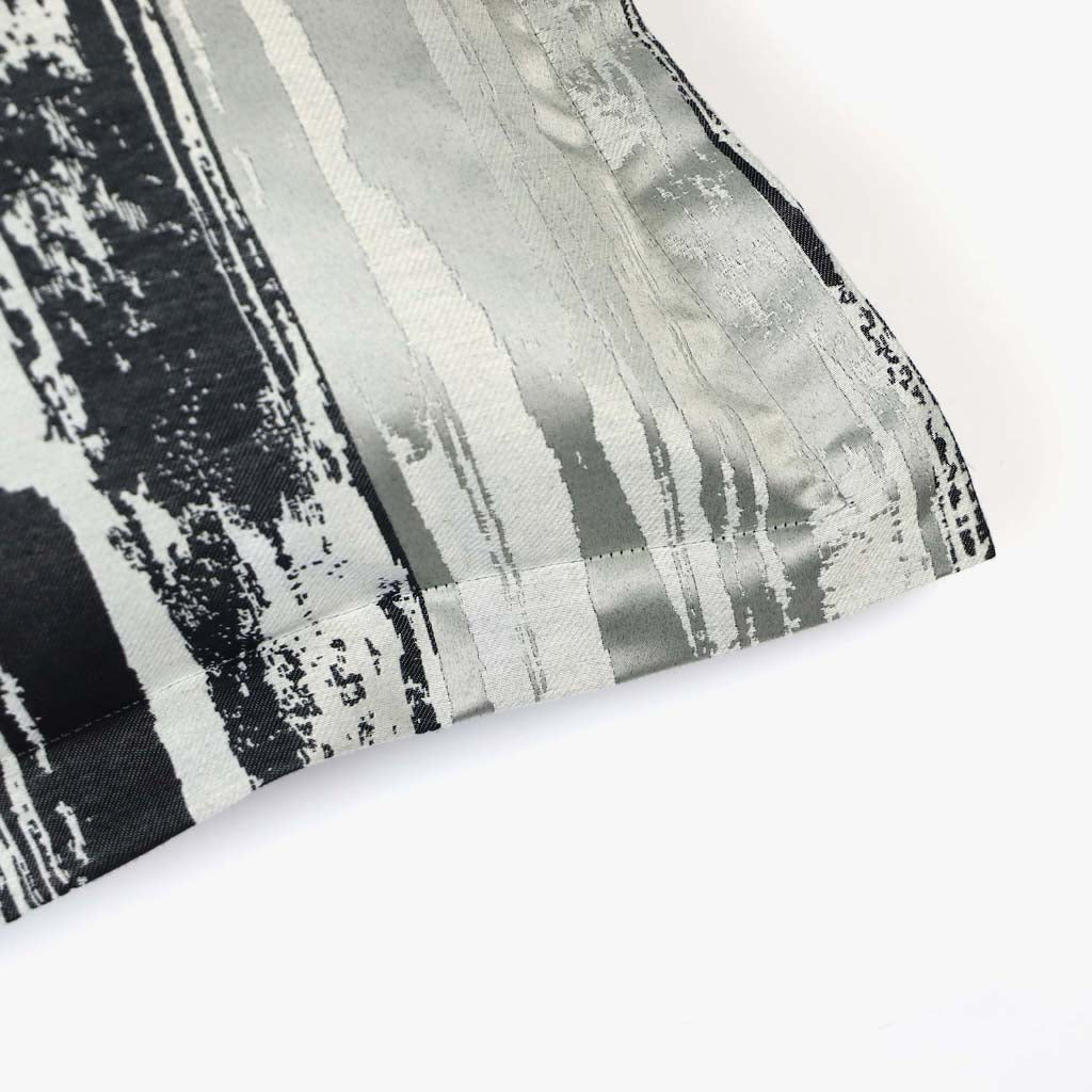 Capa de Almofada Abstrato Preto e Cinza LAKI - Gato Preto