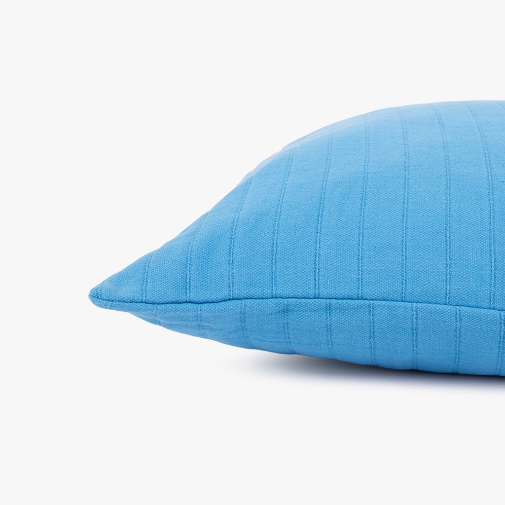 Capa de Almofada Algodão Azul PALMI - Gato Preto