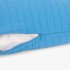 Capa de Almofada Algodão Azul PALMI - Gato Preto