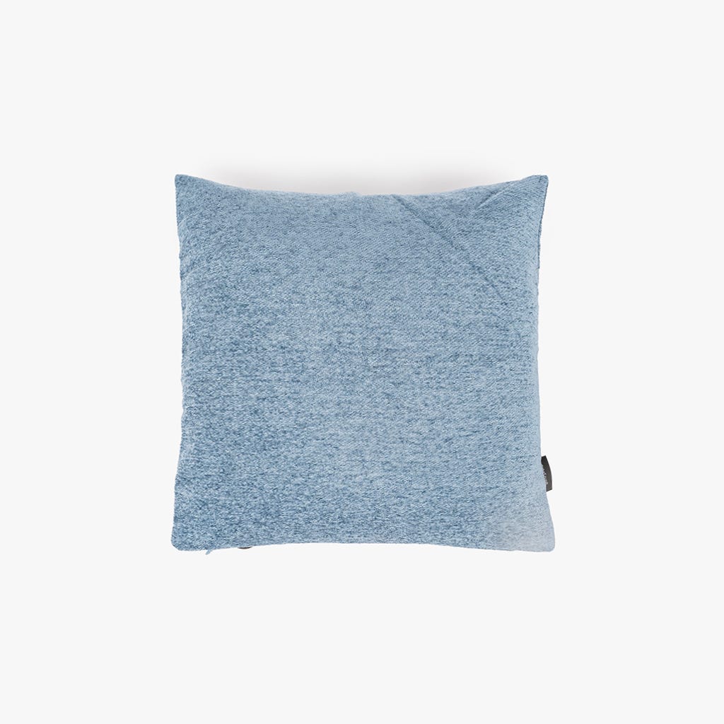 Capa de almofada azul 40x40cm HERITAGE - Gato Preto