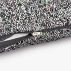 Capa de Almofada Bouclé Preto ALBA - Gato Preto