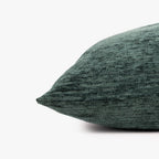 Capa de Almofada Chenile Verde 60x60 INDIE - Gato Preto