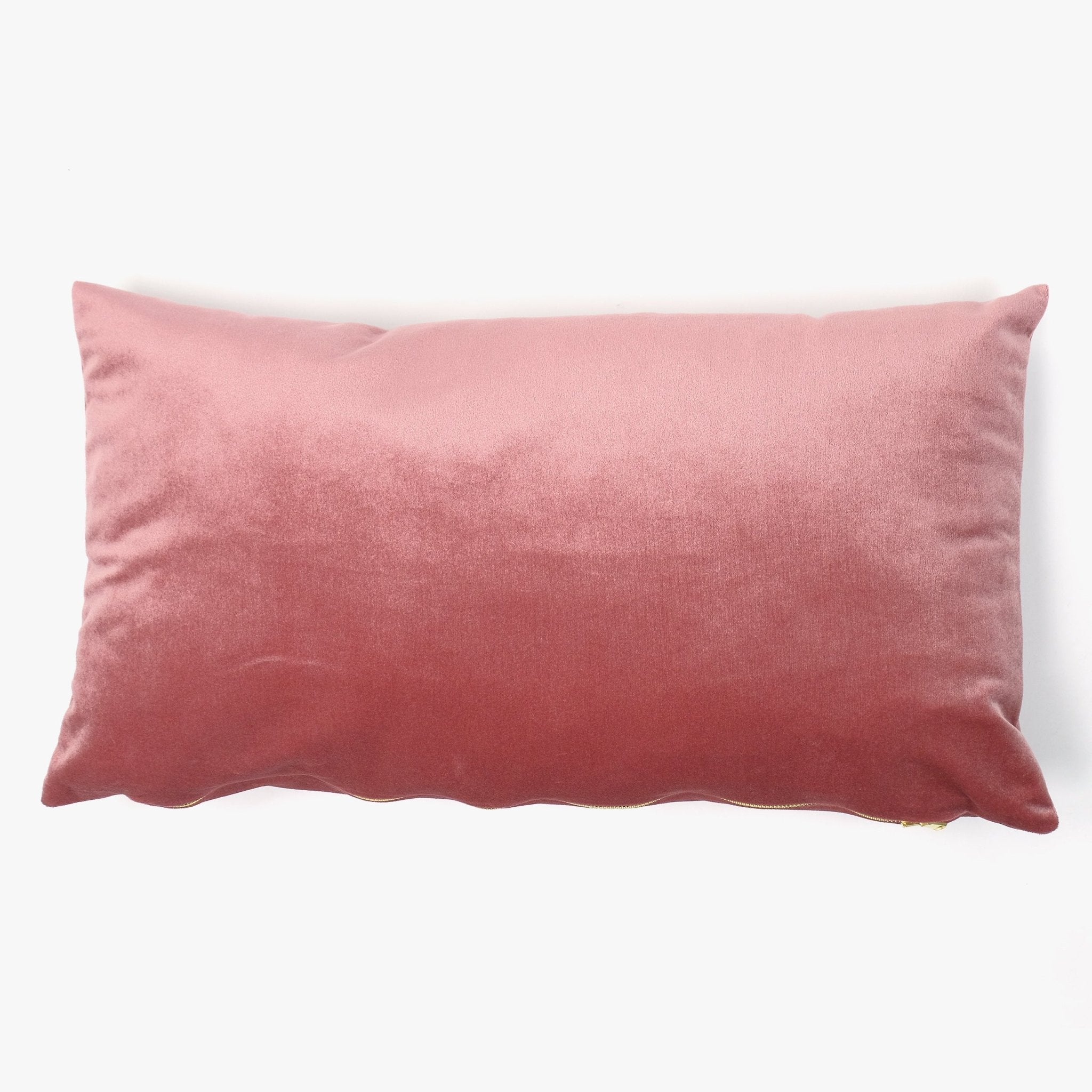 Capa Almofada Veludo Rosa Velho 30x50 PALACE | Gato Preto