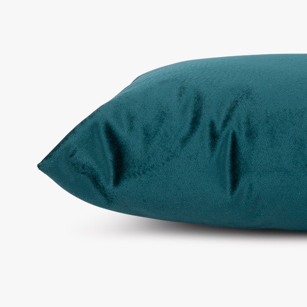 Capa Almofada Veludo Verde Escuro 30x50 PALACE | Gato Preto