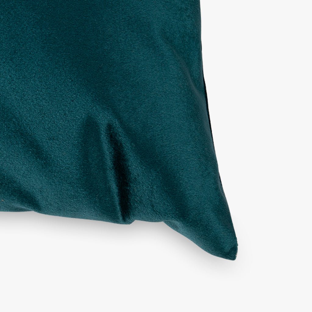 Capa Almofada Veludo Verde Escuro 30x50 PALACE | Gato Preto