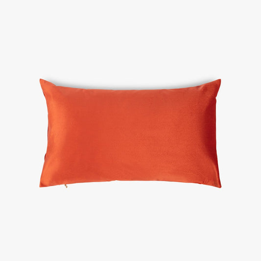 Capa de Almofada de Veludo Vermelho PALACE - Gato Preto