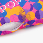 Capa de Almofada Gato Pop GATOS DE ROCK - Gato Preto