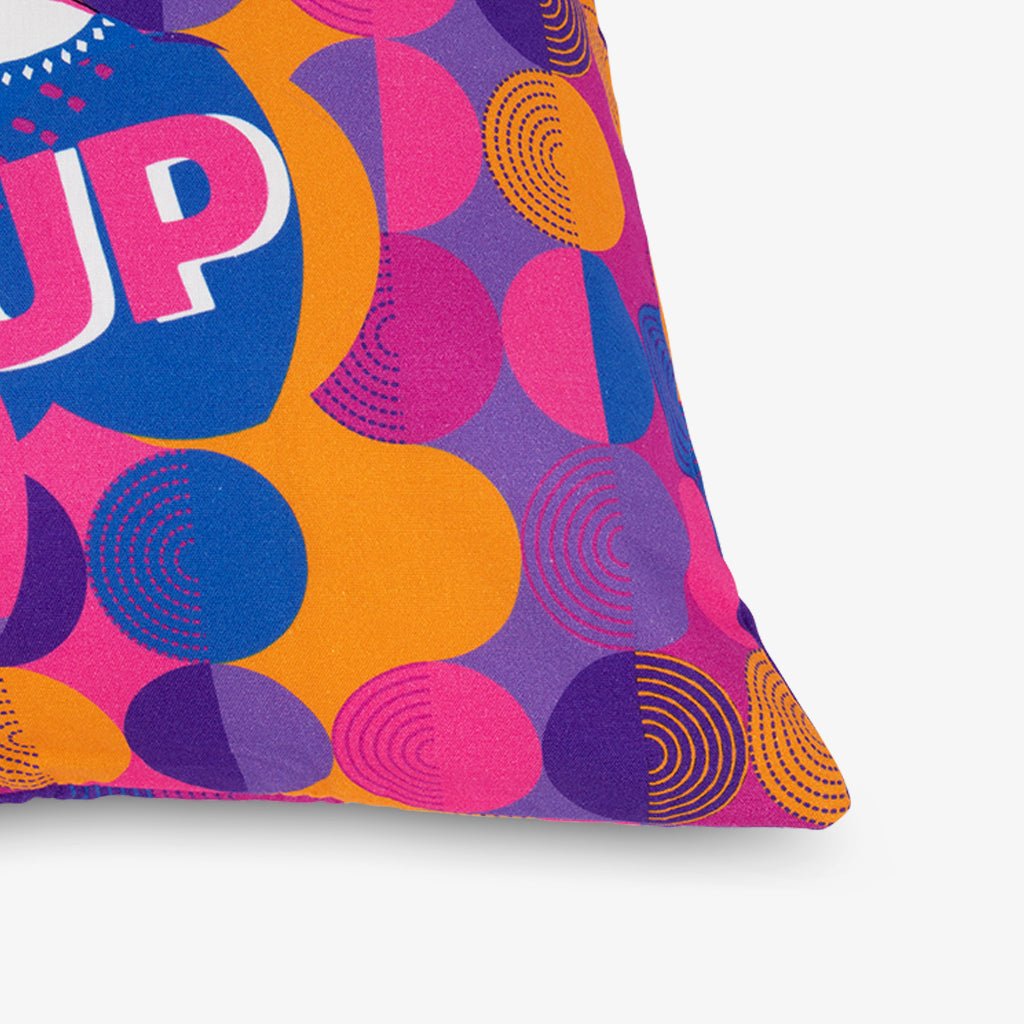 Capa de Almofada Gato Pop GATOS DE ROCK - Gato Preto