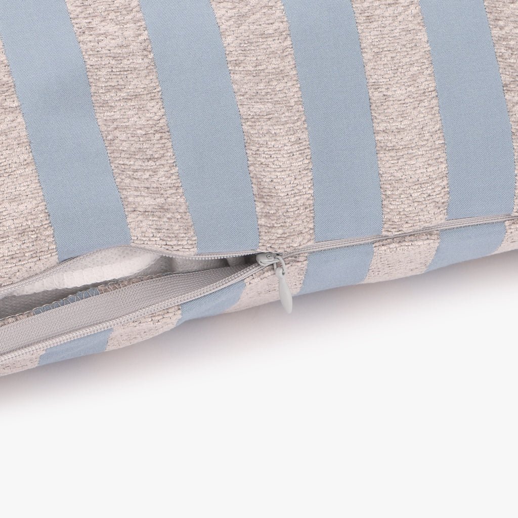 Capa de Almofada Riscas Azul HERITAGE - Gato Preto