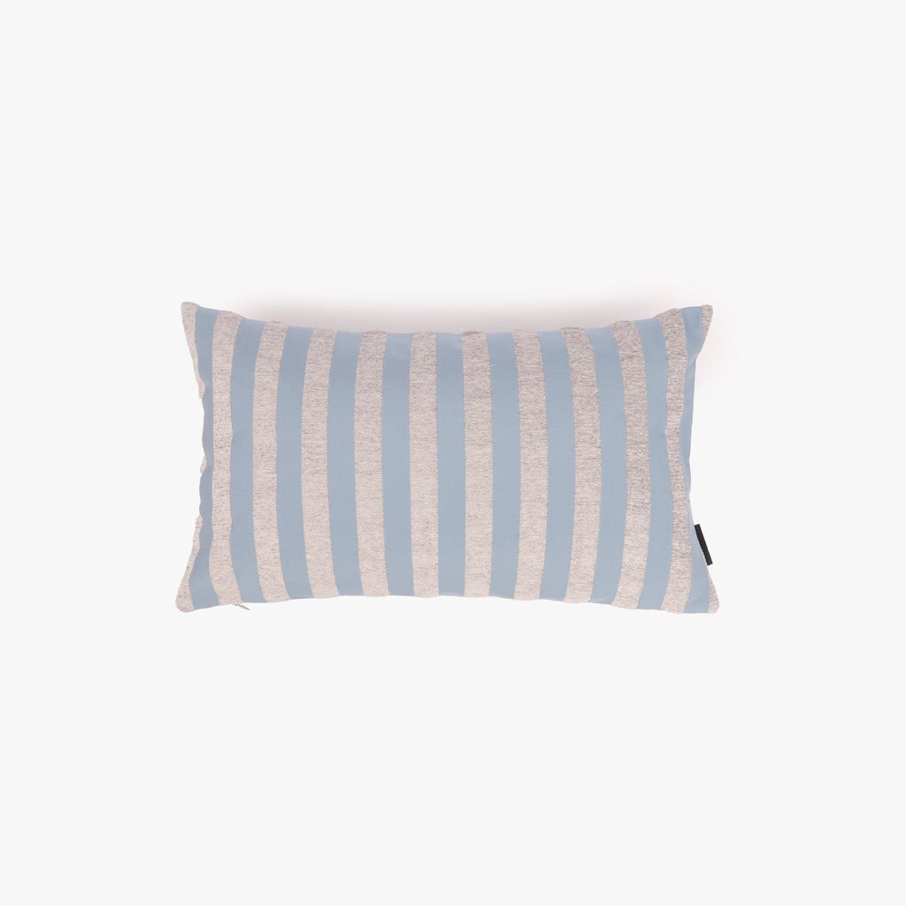 Capa de Almofada Riscas Azul HERITAGE - Gato Preto